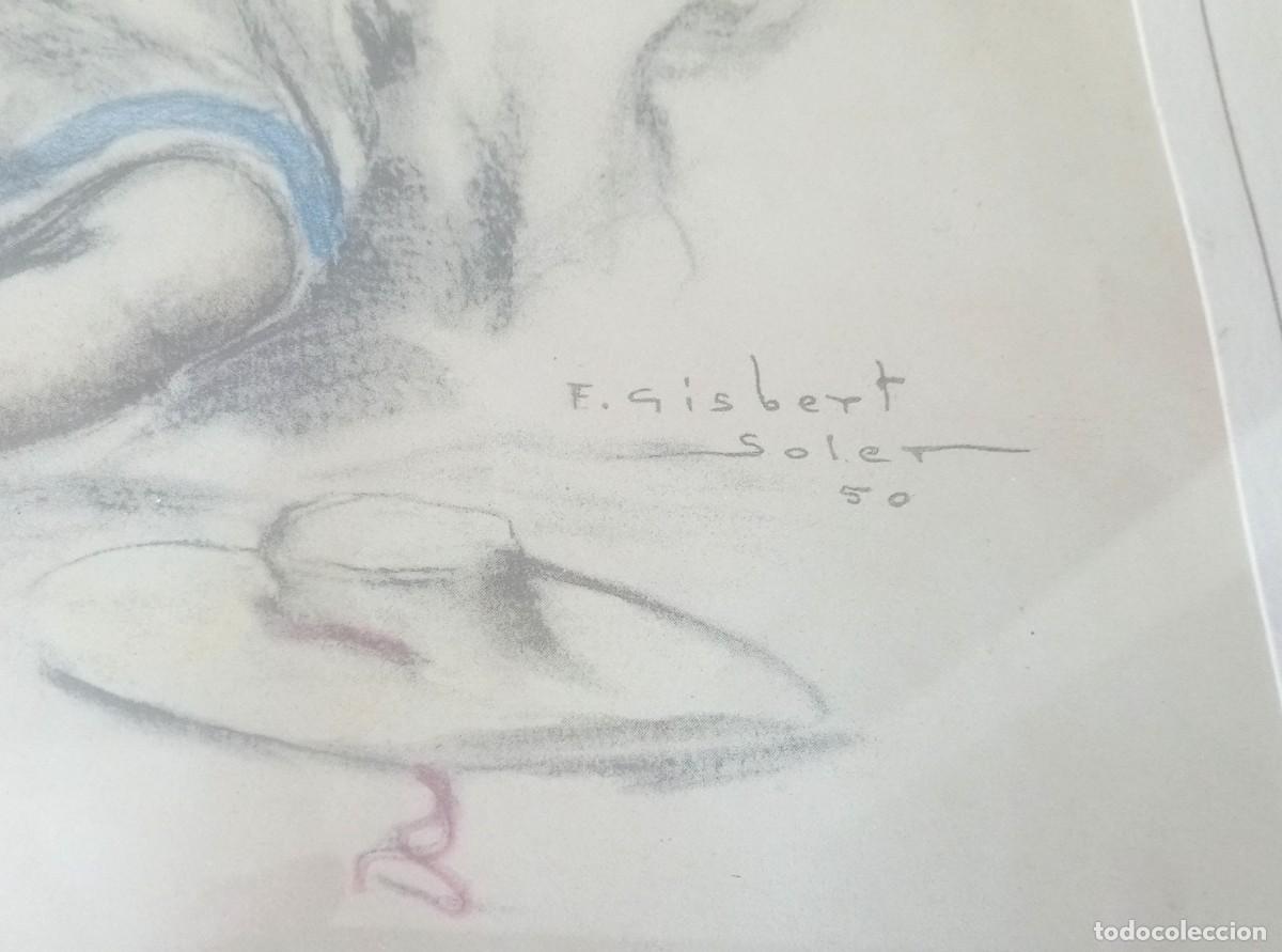 Arte: Lote l&aacute;minas Gisbert Soler Bailarinas - Foto 6