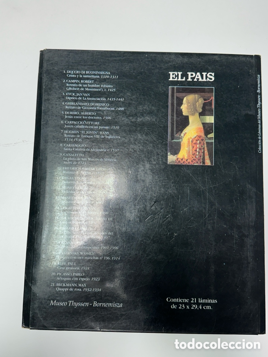 Arte: COLECCI&Oacute;N DE L&Aacute;MINAS MUSEO THYSSEN BORMEMISZA - Foto 6