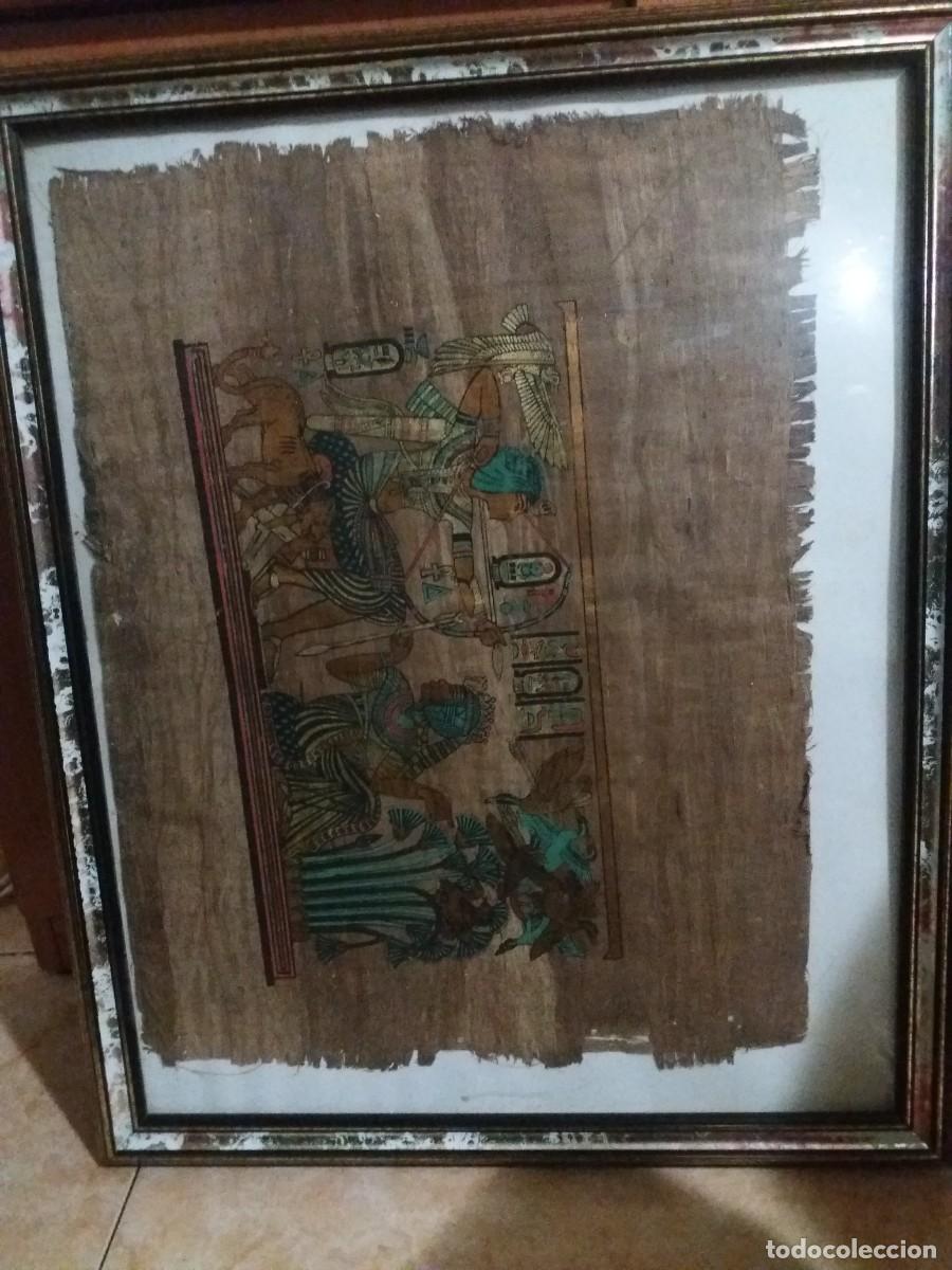 Arte: CUADROS LAMINAS EGIPCIAS - Foto 3