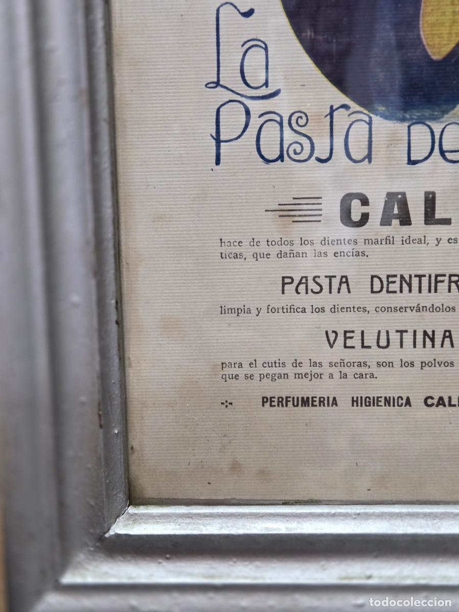 Arte: cuadro con cartel antiguo de pasta dentrifica - Foto 6
