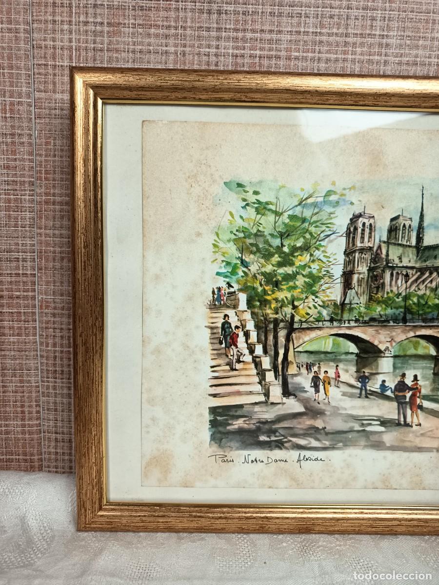 Arte: Cuadro con l&aacute;mina Notre Dame - Foto 2