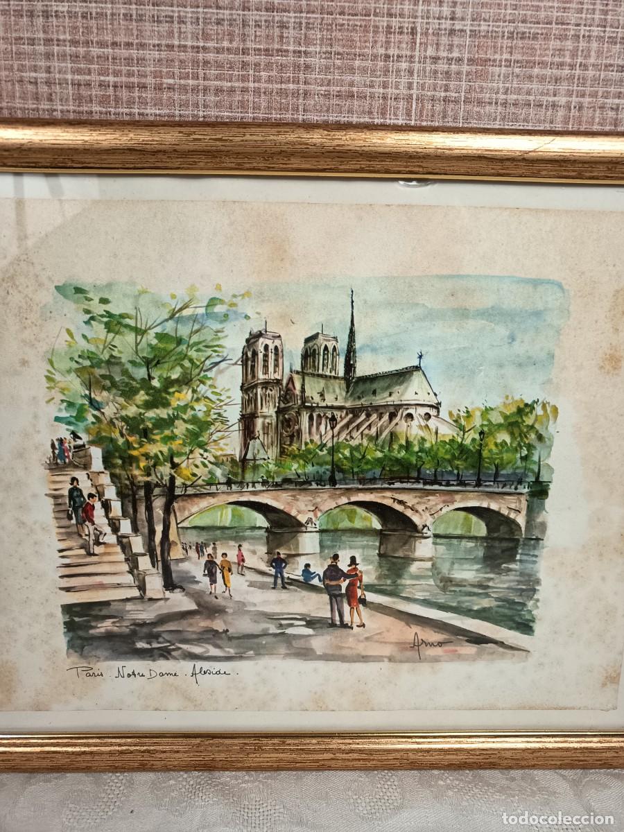 Arte: Cuadro con l&aacute;mina Notre Dame - Foto 3