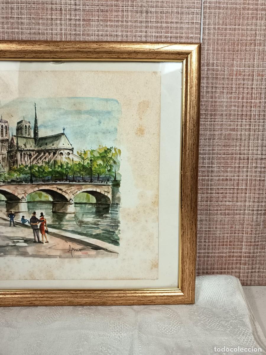 Arte: Cuadro con l&aacute;mina Notre Dame - Foto 4