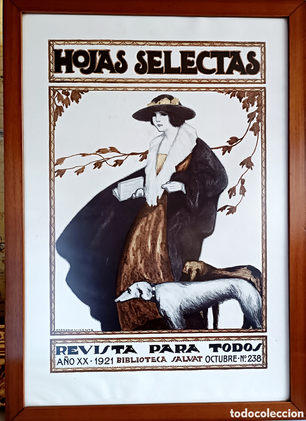 Arte: Cartel plubicitario modernista originale