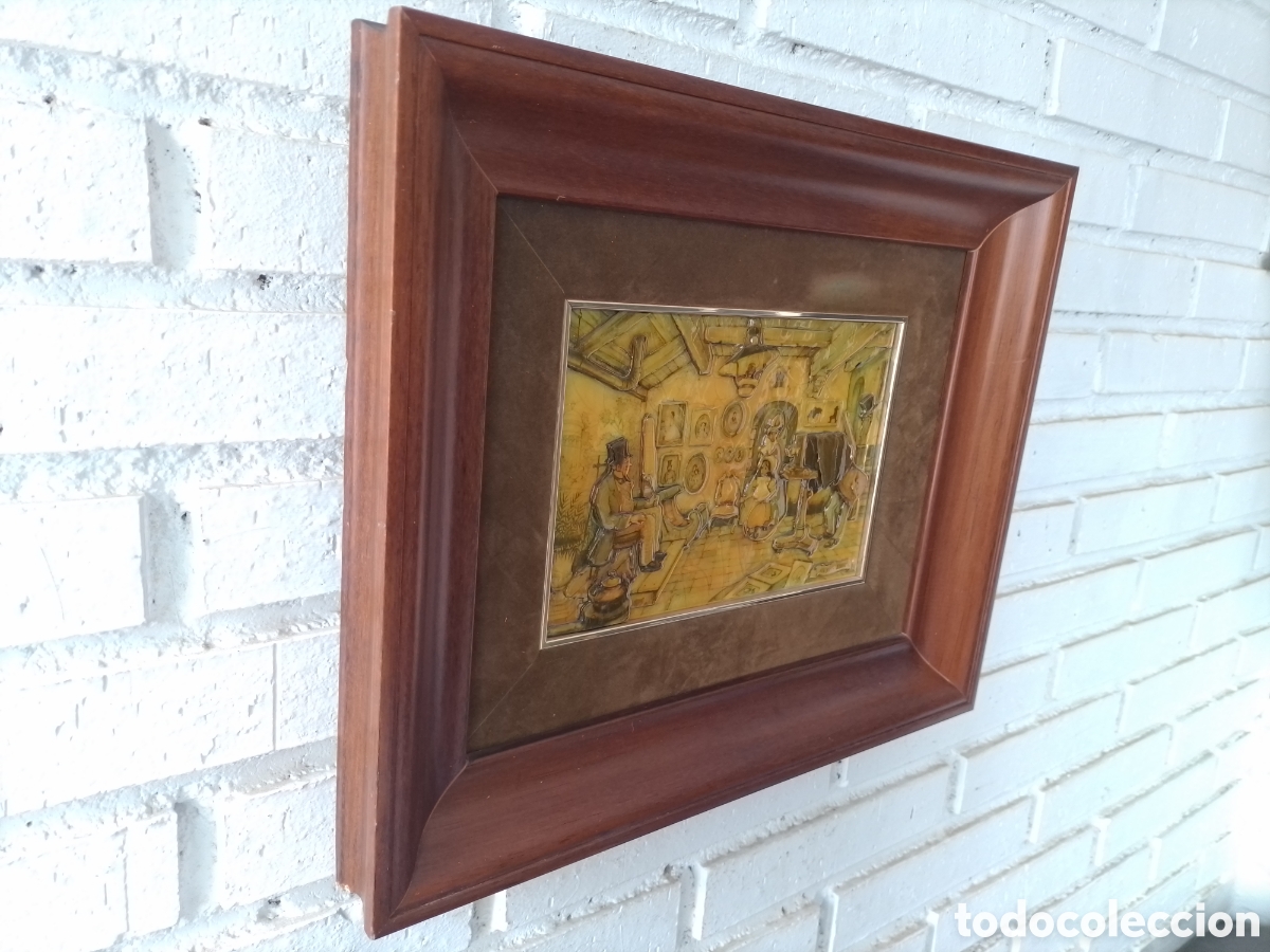 Arte: Cuadro lamina en relieve Anton Pieck. - Foto 3