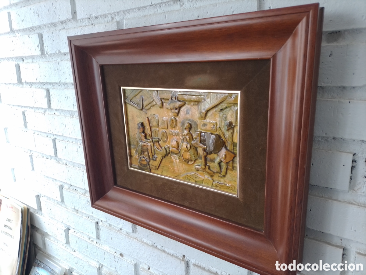 Arte: Cuadro lamina en relieve Anton Pieck. - Foto 4
