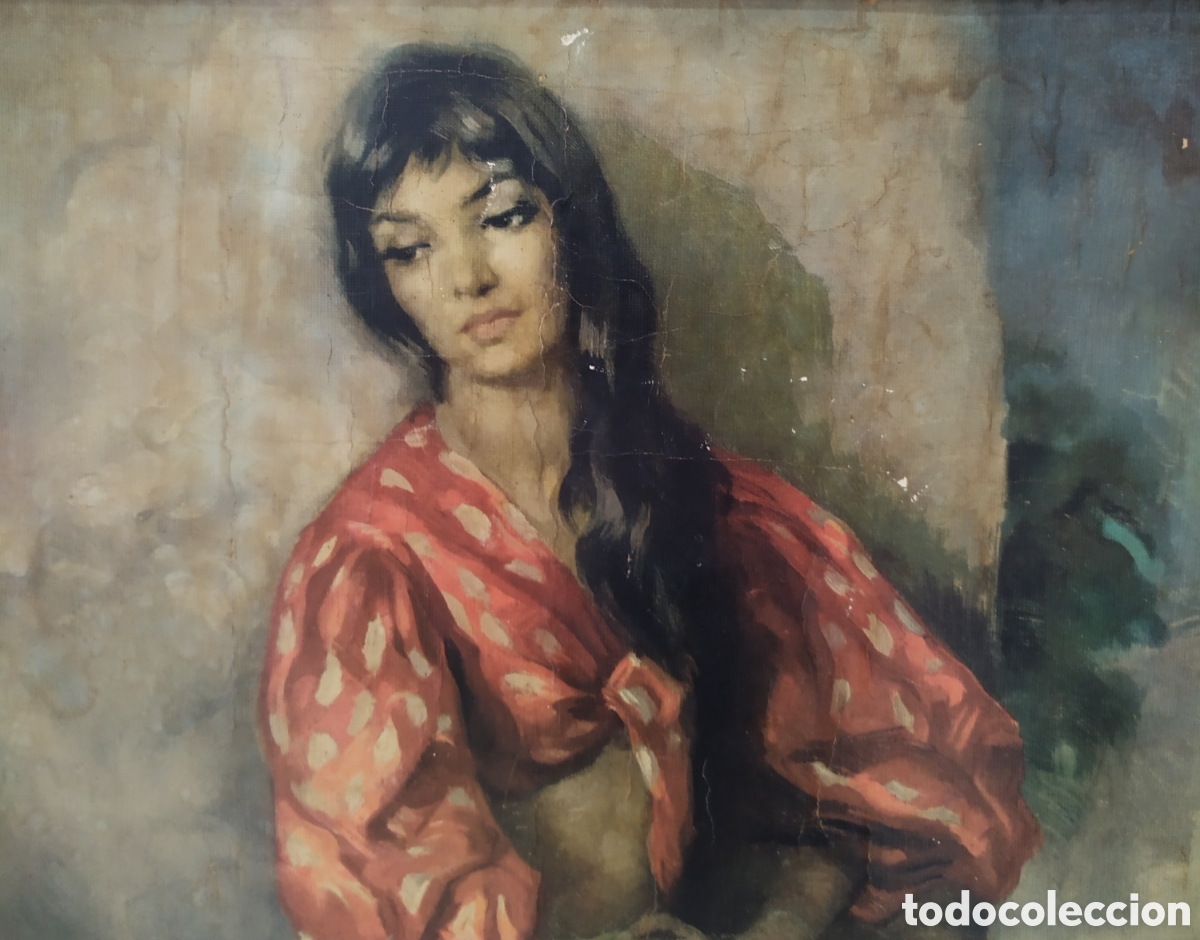 Arte: L&aacute;mina sobre tabla enmarcada - Foto 2