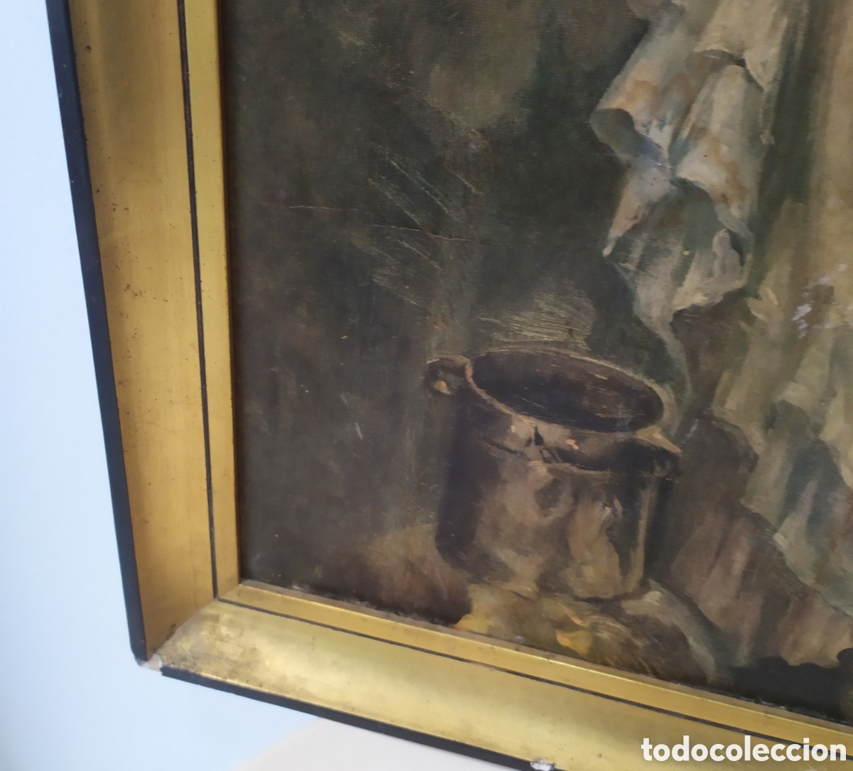 Arte: L&aacute;mina sobre tabla enmarcada - Foto 3