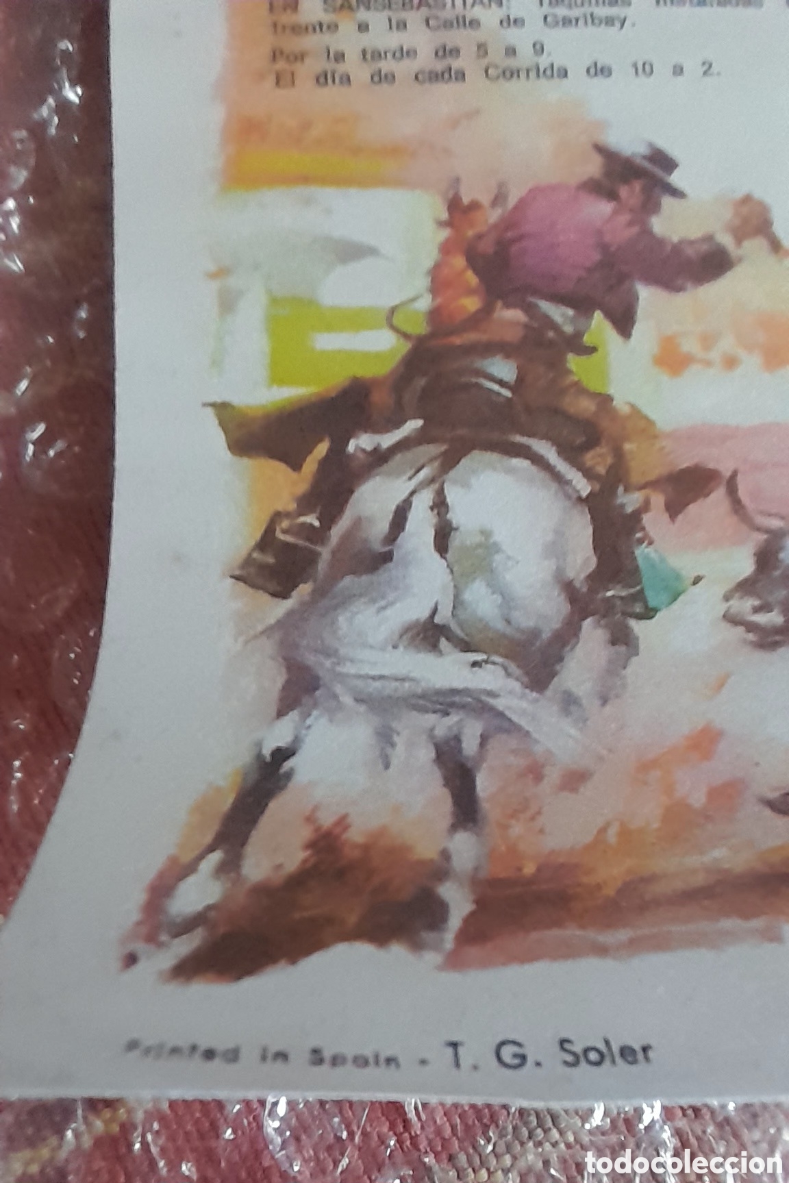 Art: Cartel Plaza de FUENTERRABIA