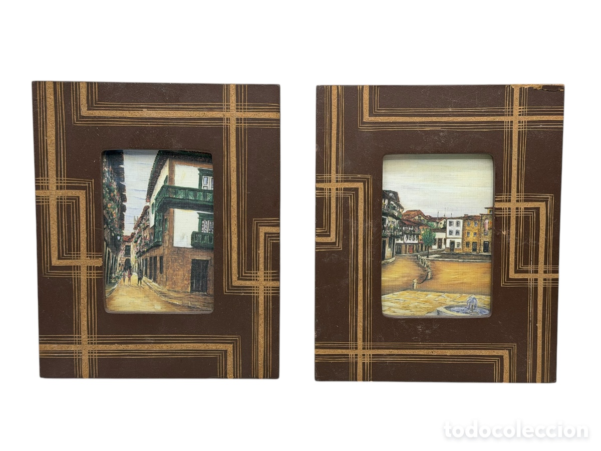 Arte: L&aacute;minas de Paisajes Urbanos Enmarcadas