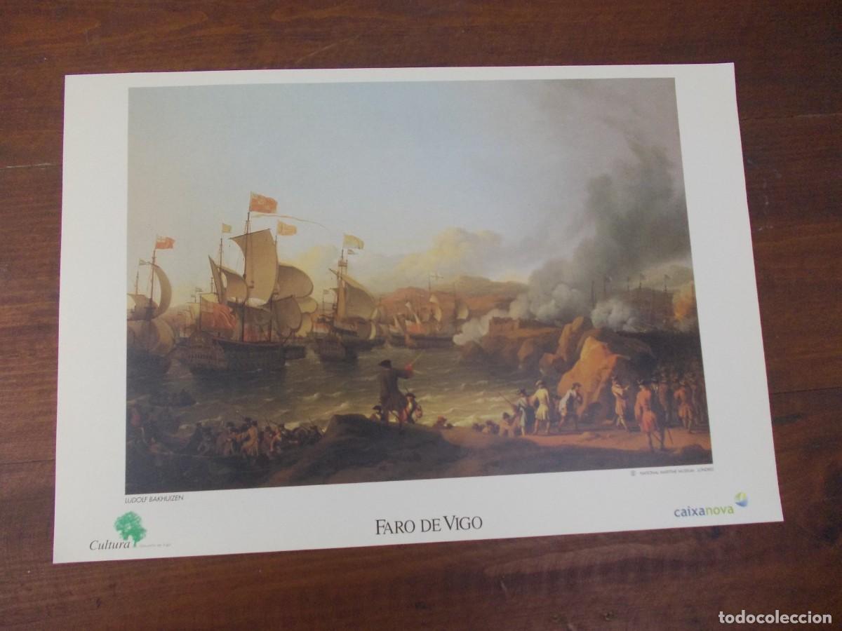 Arte: L&aacute;mina Ludolf Bakhuizen batalla naval siglo XVII edici&oacute;n cultural Faro de Vigo Caixanova