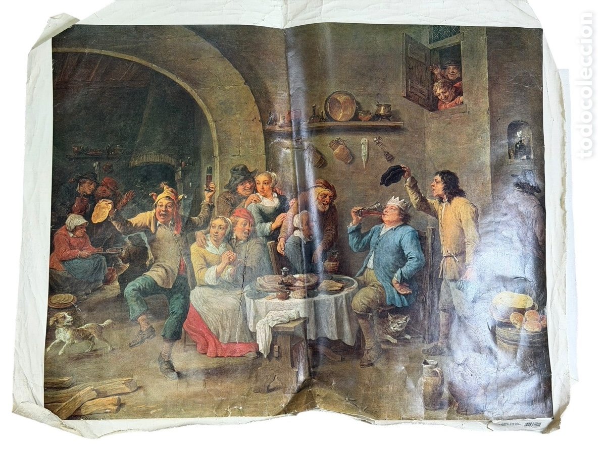 Arte: L&aacute;mina de Tela de Obra Cl&aacute;sica