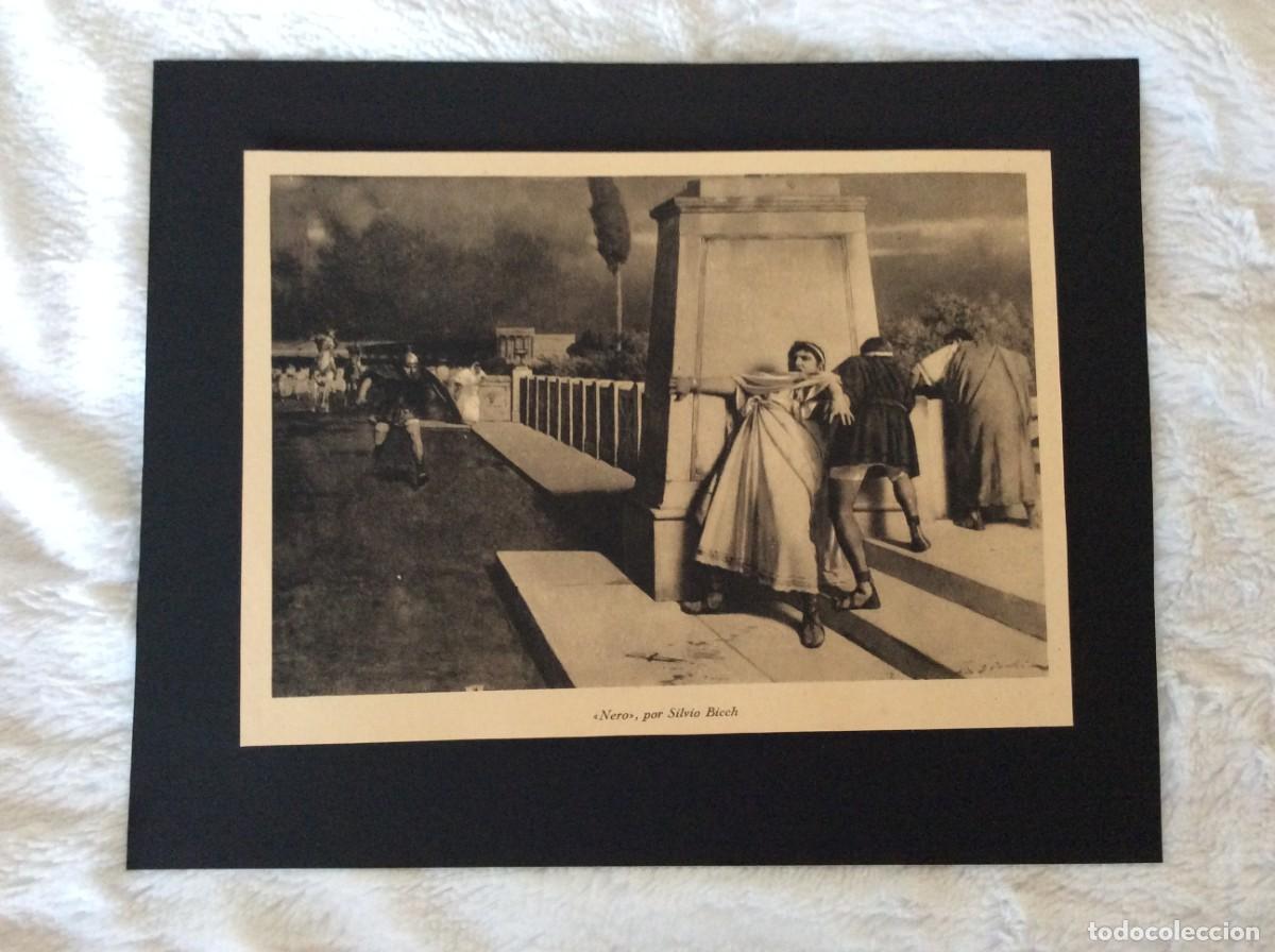 Arte: Hist&oacute;ria Universal - Nero, por Silvio Bicch - 1941