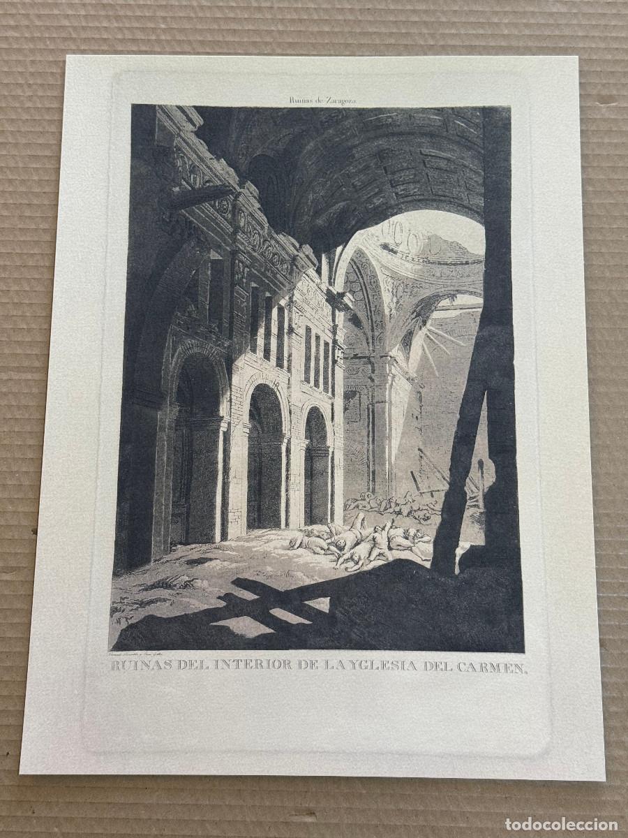 Arte: 35 JUAN GALVEZ & FERNANDO BRAMBILA / Ruinas del interior de la Yglesia / Iglesia del Carmen
