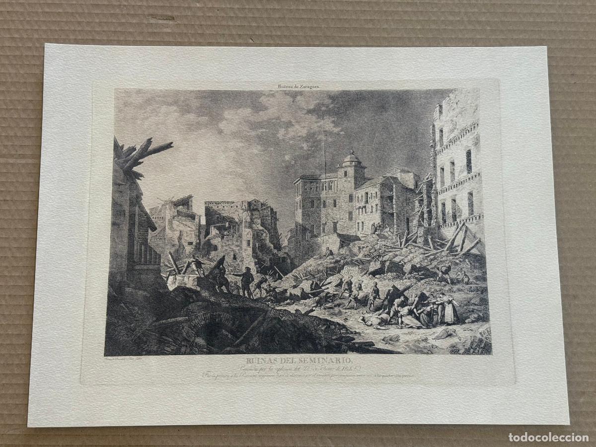 Arte: 29 JUAN GALVEZ & FERNANDO BRAMBILA / Ruinas del Seminario causadas por la explosión del 27 de Junio