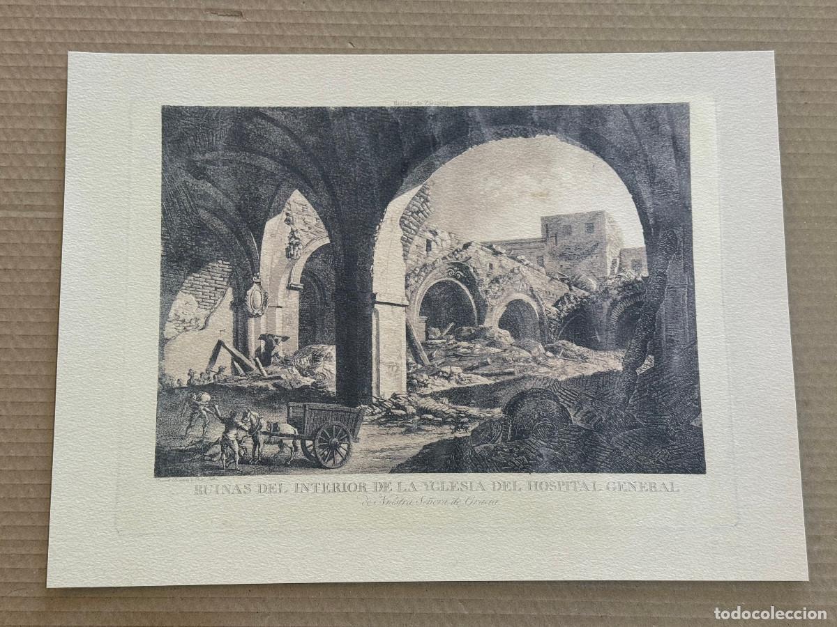 Arte: 30 JUAN GALVEZ & FERNANDO BRAMBILA / Ruinas del interior de Yglesia Hospital General S.&ordf; Engracia