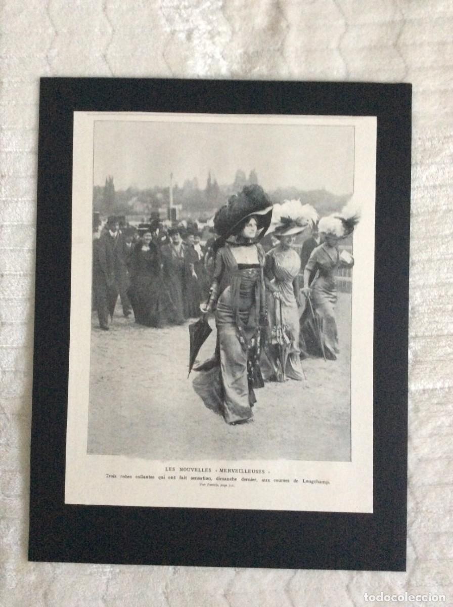 Arte: Les nouvelles merveilleuses - Impress&atilde;o fotogr&aacute;fica francesa, original de 1908