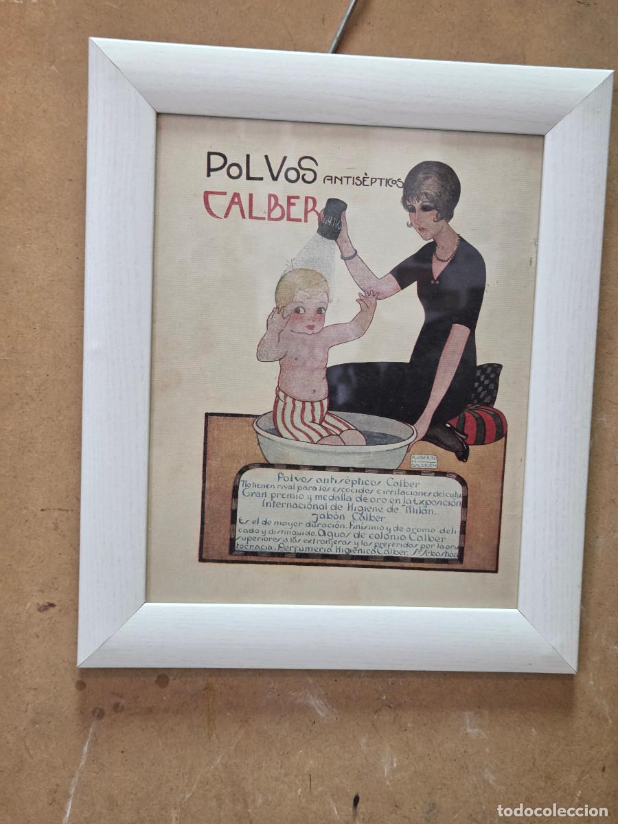 Arte: cuadro con cartel antiguo - Foto 1