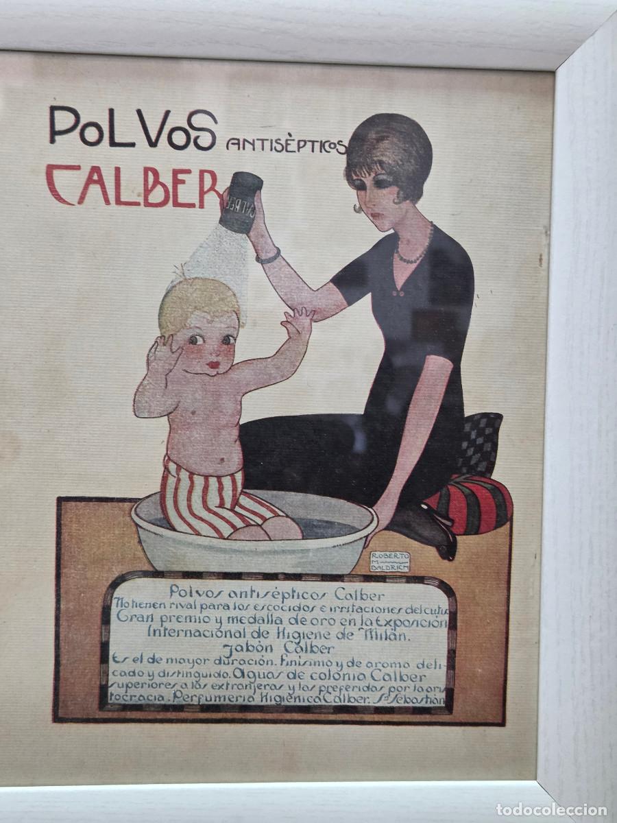 Arte: cuadro con cartel antiguo - Foto 3
