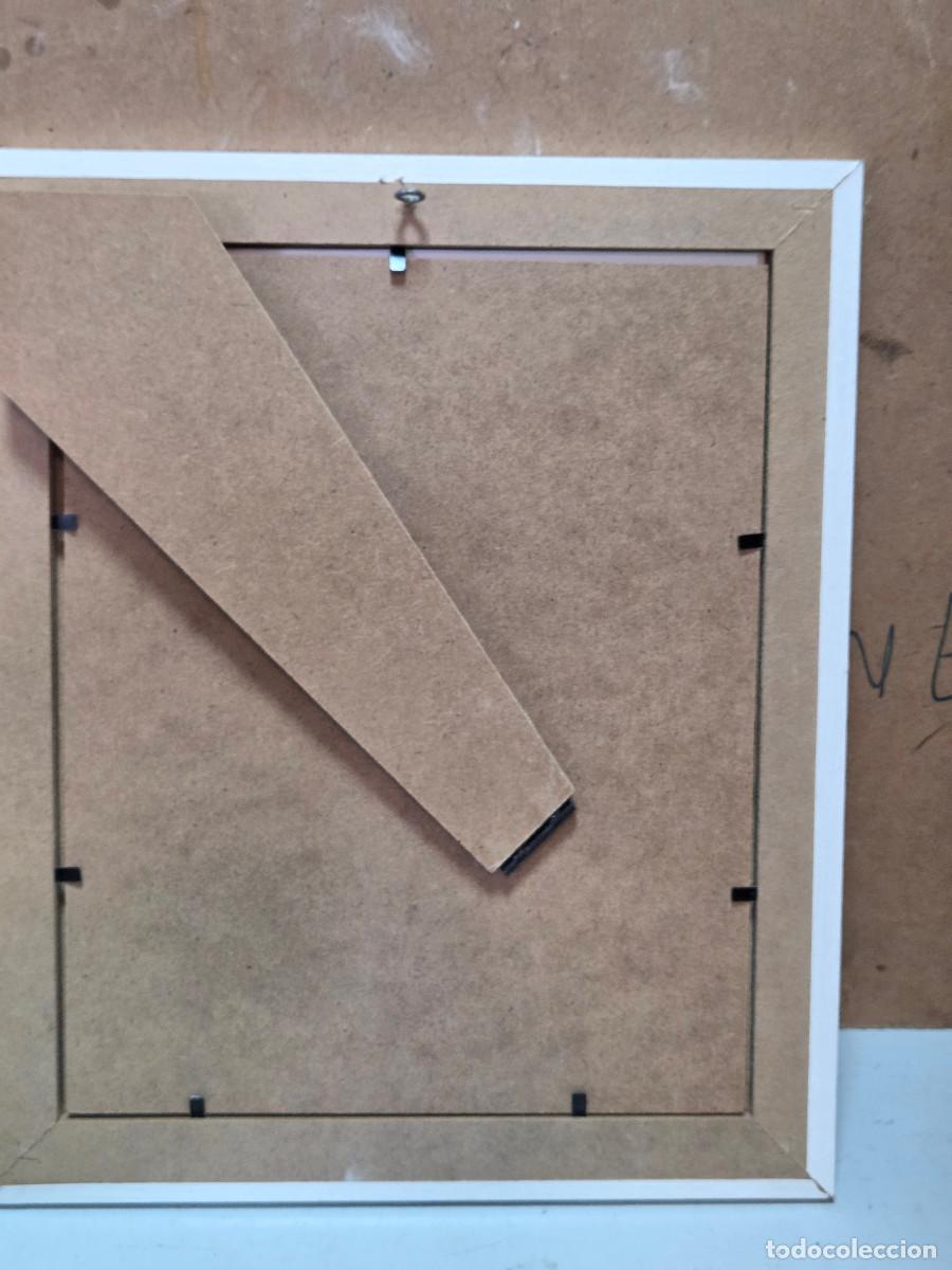 Arte: cuadro con cartel antiguo - Foto 3