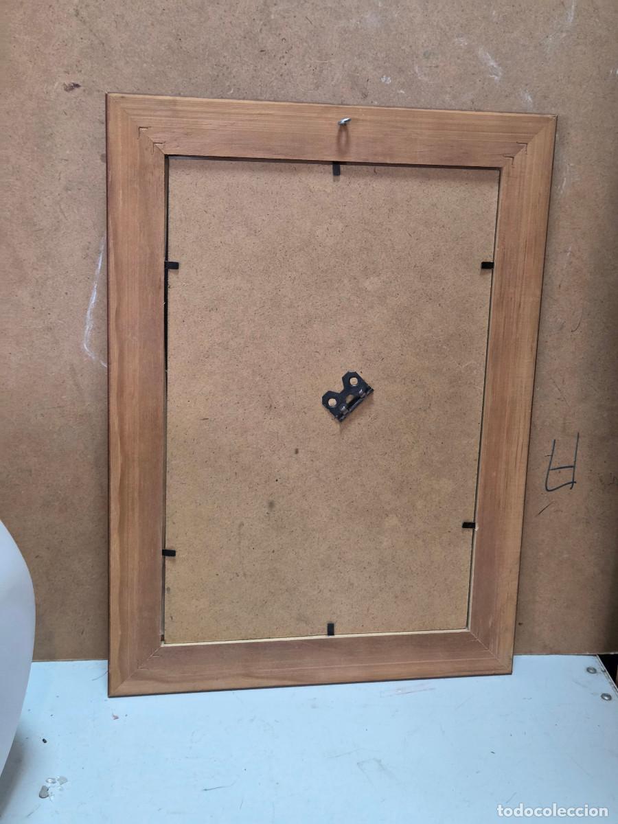 Arte: cuadro con cartel antiguo - Foto 3