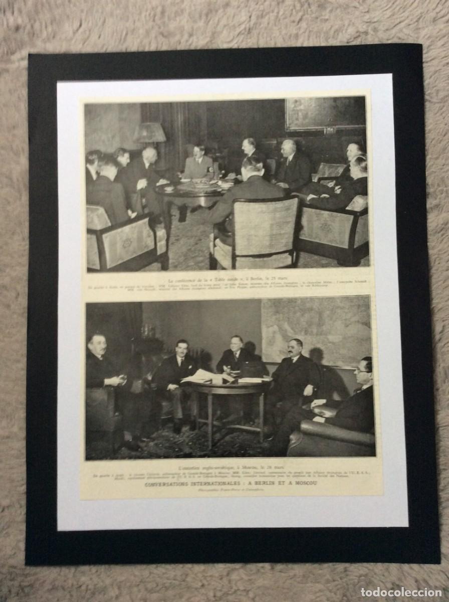 Arte: Conversations Internationales: A Berlin et Moscou, 1935. Imagens hist&oacute;ricas