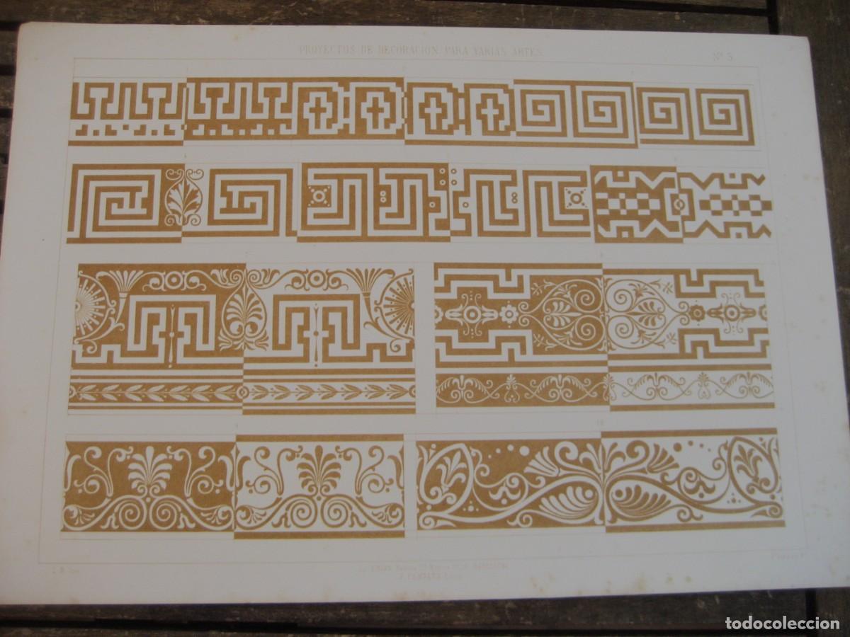 Arte: antigua lamina litografia La Uni&oacute;n Campa&ntilde;a J Giraud . Rigalt proyectos decoracion para pared azulejo