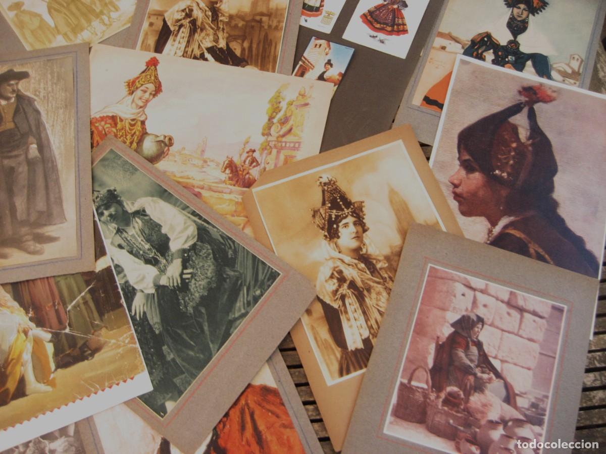 Arte: Interesante recopilaci&oacute;n indumentaria alcaldesas tipos de Segovia l&aacute;minas y recortes antiguos