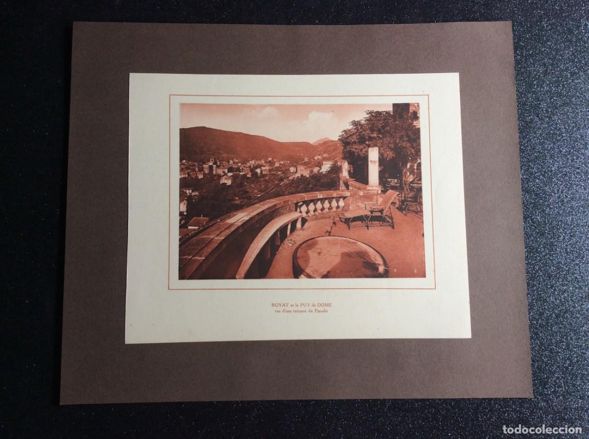 Arte: Tema: Royat, Auvergne . L&aacute;minaa fotogr&aacute;fica do ano 191?