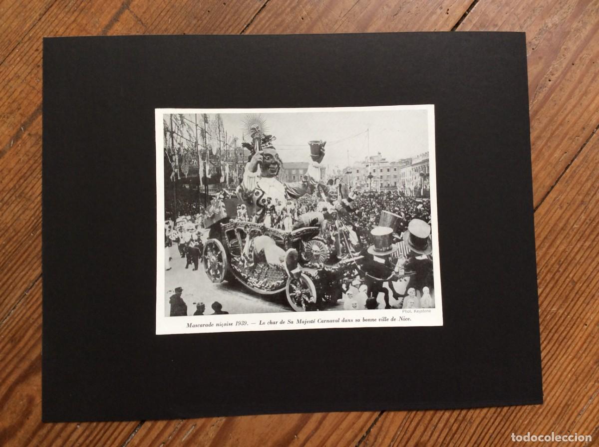 Arte: Mascarado ni&ccedil;oise 1939 - La cher de S&aacute; Majest&eacute; Carnaval dans sa bonne ville de Nice