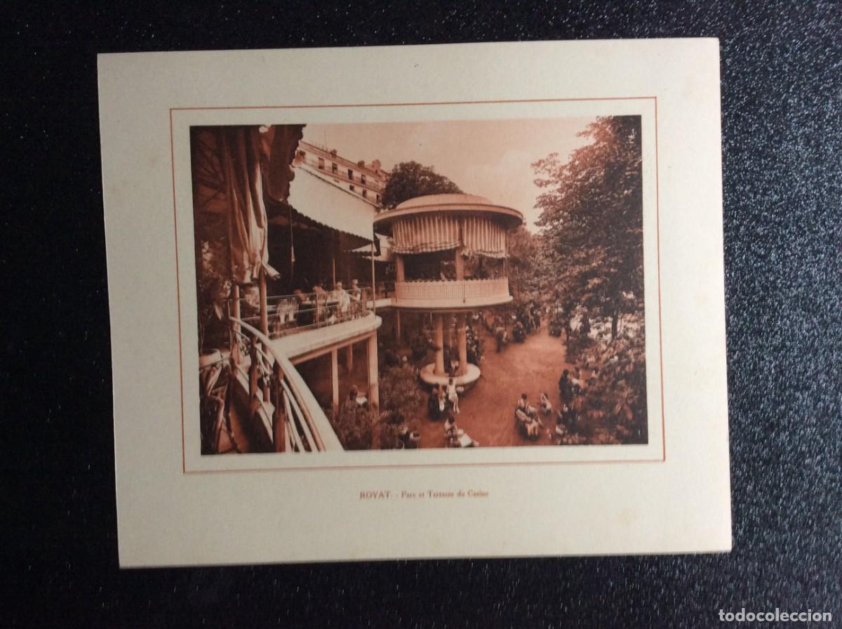 Arte: Tema: Royat, Auvergne . Estampa fotogr&aacute;fica do ano 191?