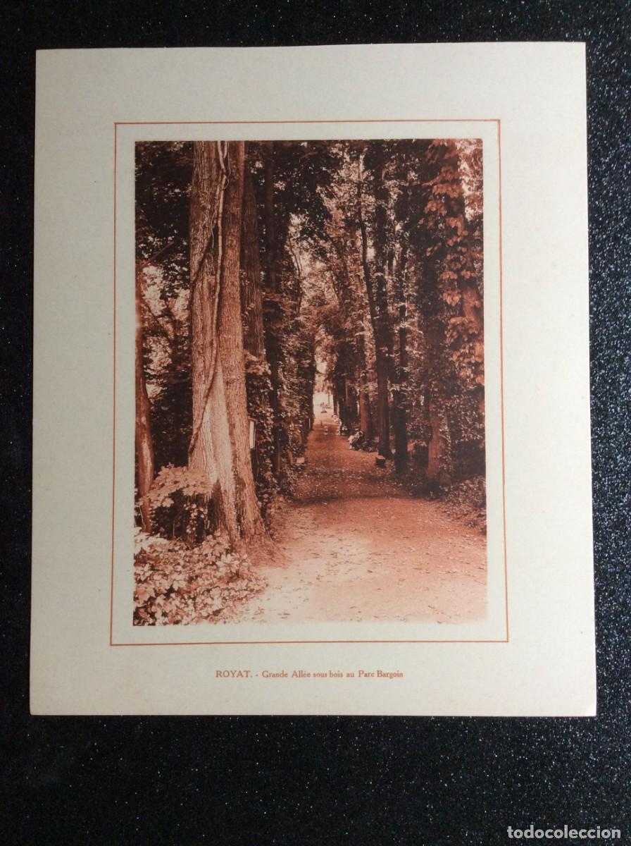 Arte: Tema: Royat, Auvergne . Estampa fotogr&aacute;fica do ano 191?