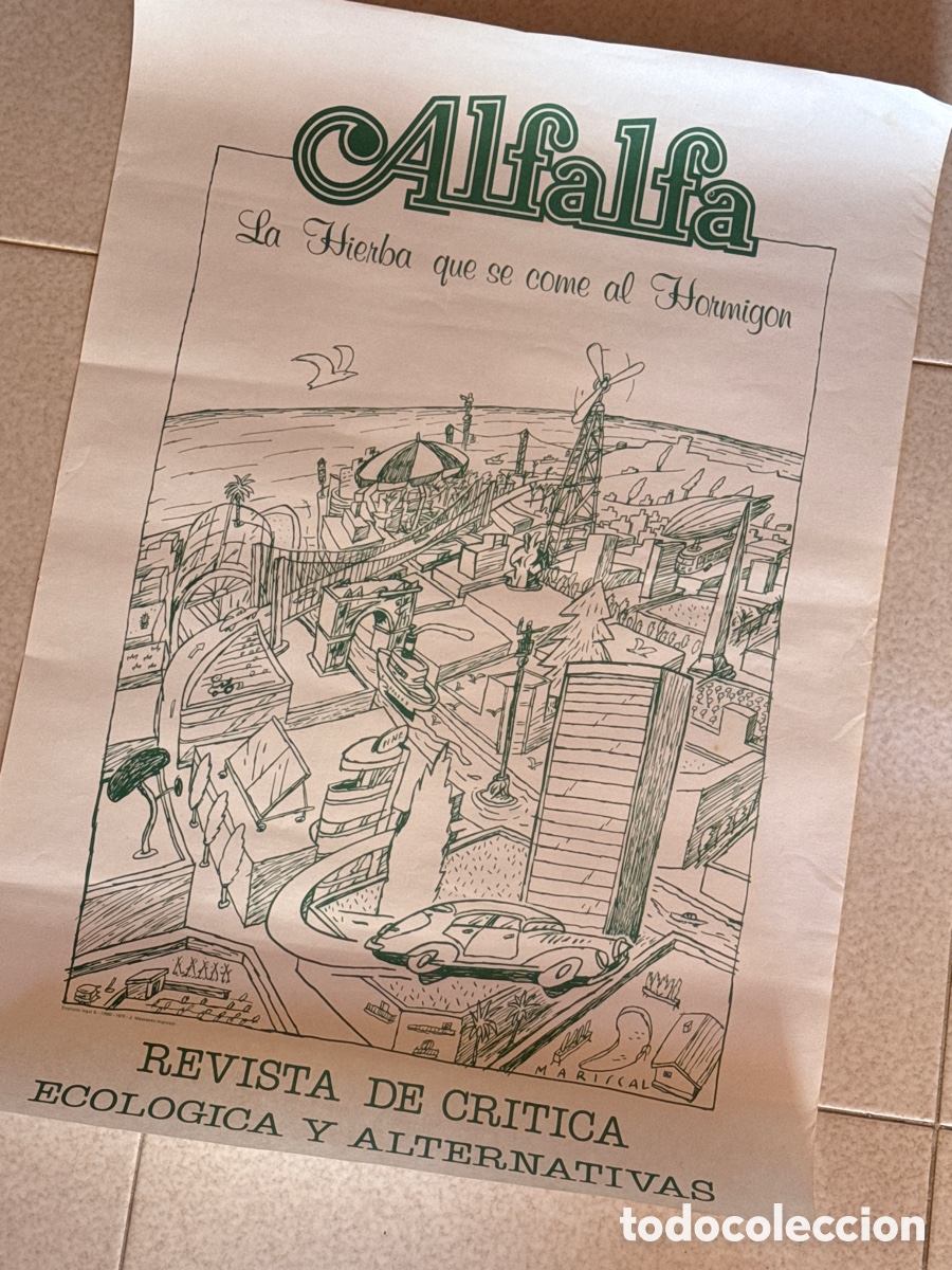 Arte: P&oacute;ster Alfalfa de Mariscal 1978