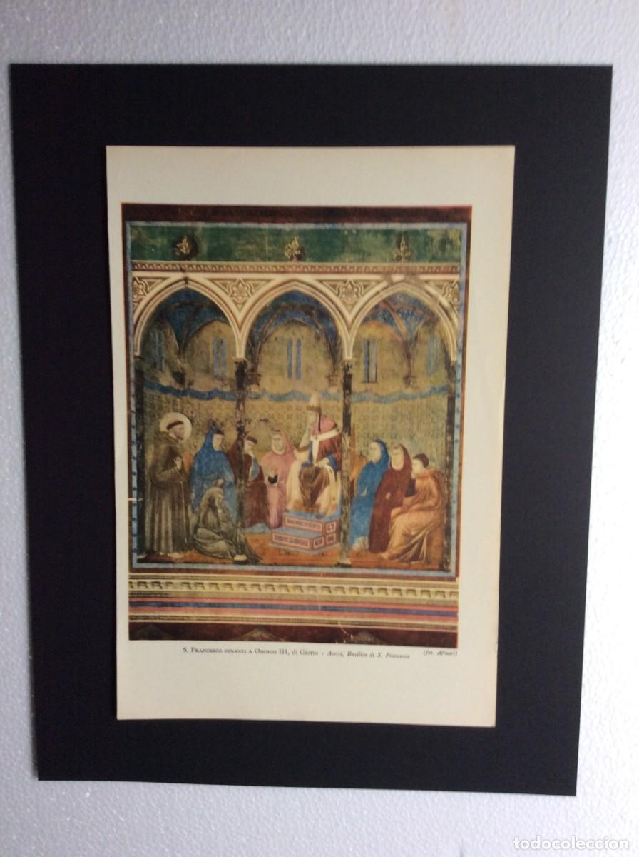 Arte: Arte italiana. L&aacute;mina de 1951. Ver descri&ccedil;&atilde;o na margem inferior da 2&ordf; imagem