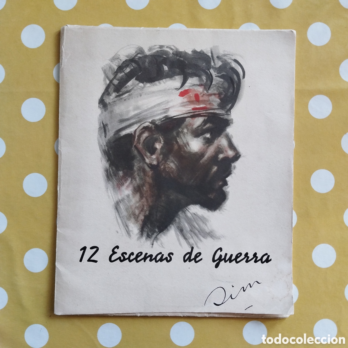 Arte: 12 ESCENAS DE GUERRA SIM COMISSARIAT DE PROPAGANDA DE LA GENERALITAT DE CATALUNYA