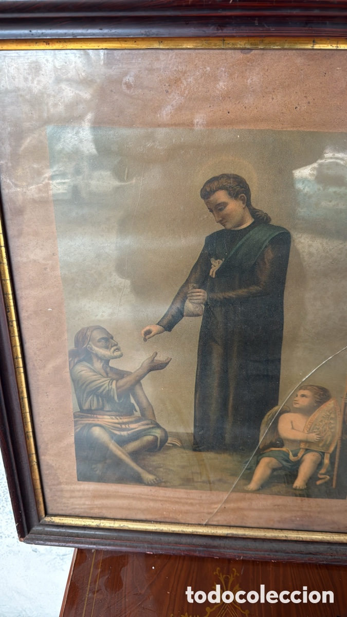 Arte: ANTIGUA L&Aacute;MINA RELIGIOSA - Foto 2