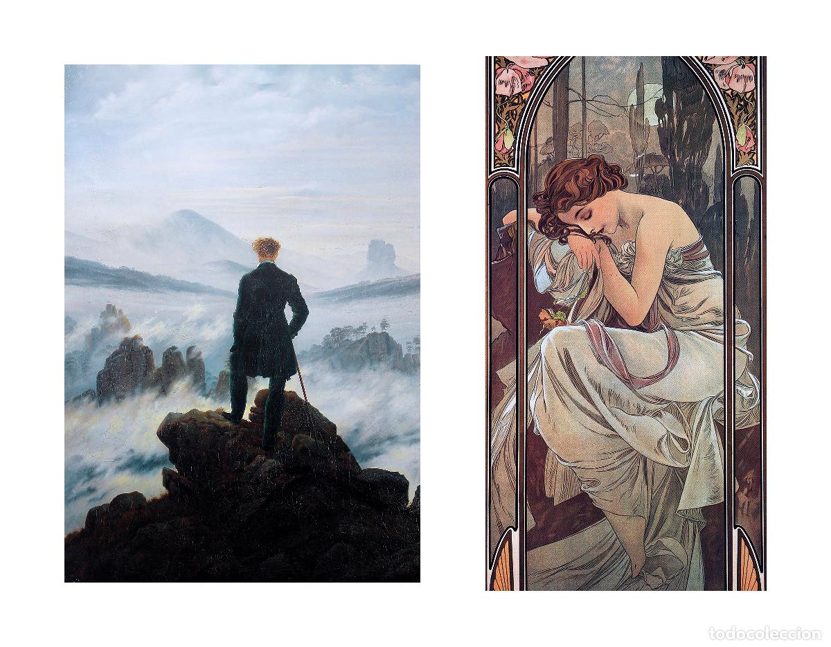 Arte: Lote de 2 L&aacute;minas a Elegir de Nuestro Cat&aacute;logo. Arte, Modernismo, Impresionismo, Escritores Ciudades