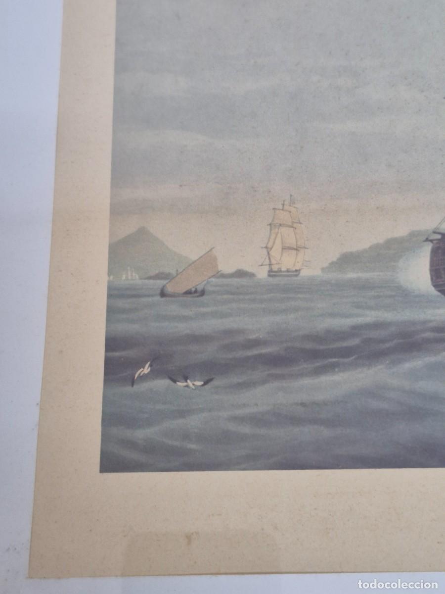 Arte: L&aacute;mina Enmarcada - del Nav&iacute;o Sir David Scott - Foto 2