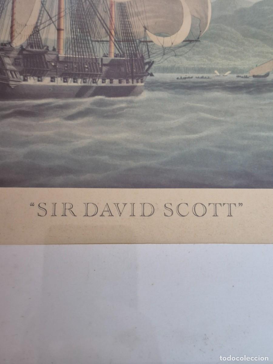 Arte: L&aacute;mina Enmarcada - del Nav&iacute;o Sir David Scott - Foto 8