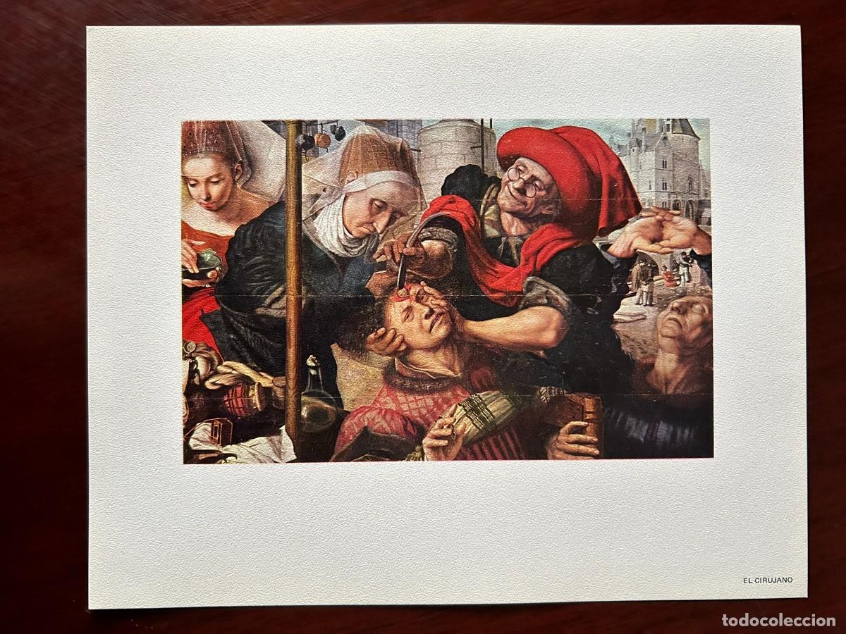 Arte: EL CIRUJANO - JAN SANDERS VAN HEMESSEN &ndash; MUSEO DEL PRADO MADRID L&Aacute;MINA PUBLICITARIA ABELL&Oacute; 1970