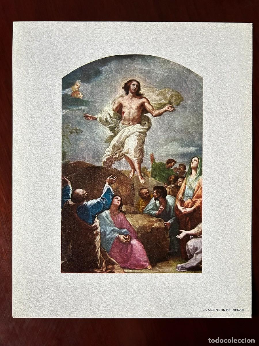 Arte: LA ASCENSI&Oacute;N DEL SE&Ntilde;OR - FRANCISCO BAYEU &ndash; MUSEO DEL PRADO MADRID L&Aacute;MINA PUBLICITARIA ABELL&Oacute; 1970