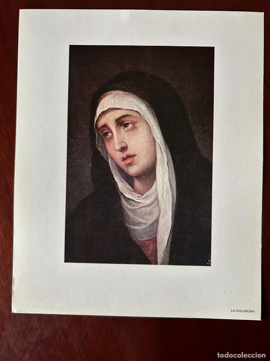 Arte: LA DOLOROSA - MURILLO - MUSEO DEL PRADO MADRID L&Aacute;MINA PUBLICITARIA ABELL&Oacute; 1970