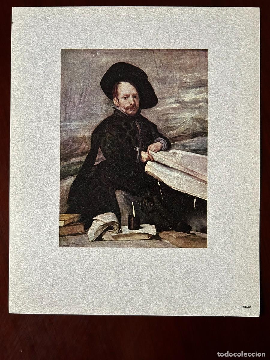 Arte: EL PRIMO - DIEGO VEL&Aacute;ZQUEZ - MUSEO DEL PRADO MADRID L&Aacute;MINA PUBLICITARIA ABELL&Oacute; 1970