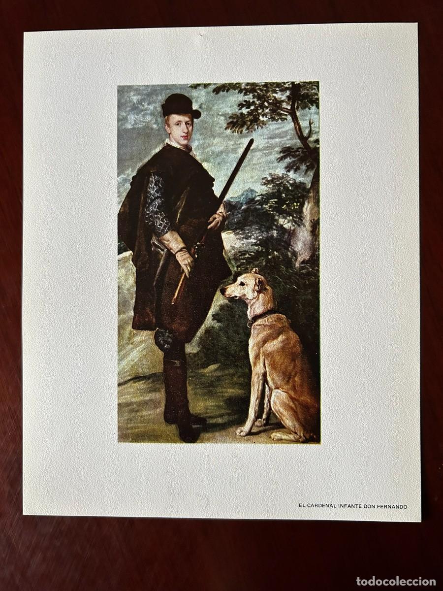 Arte: EL CARDENAL INFANTE DON FERNANDO- VEL&Aacute;ZQUEZ - MUSEO DEL PRADO MADRID L&Aacute;MINA PUBLICITARIA ABELL&Oacute; 1970