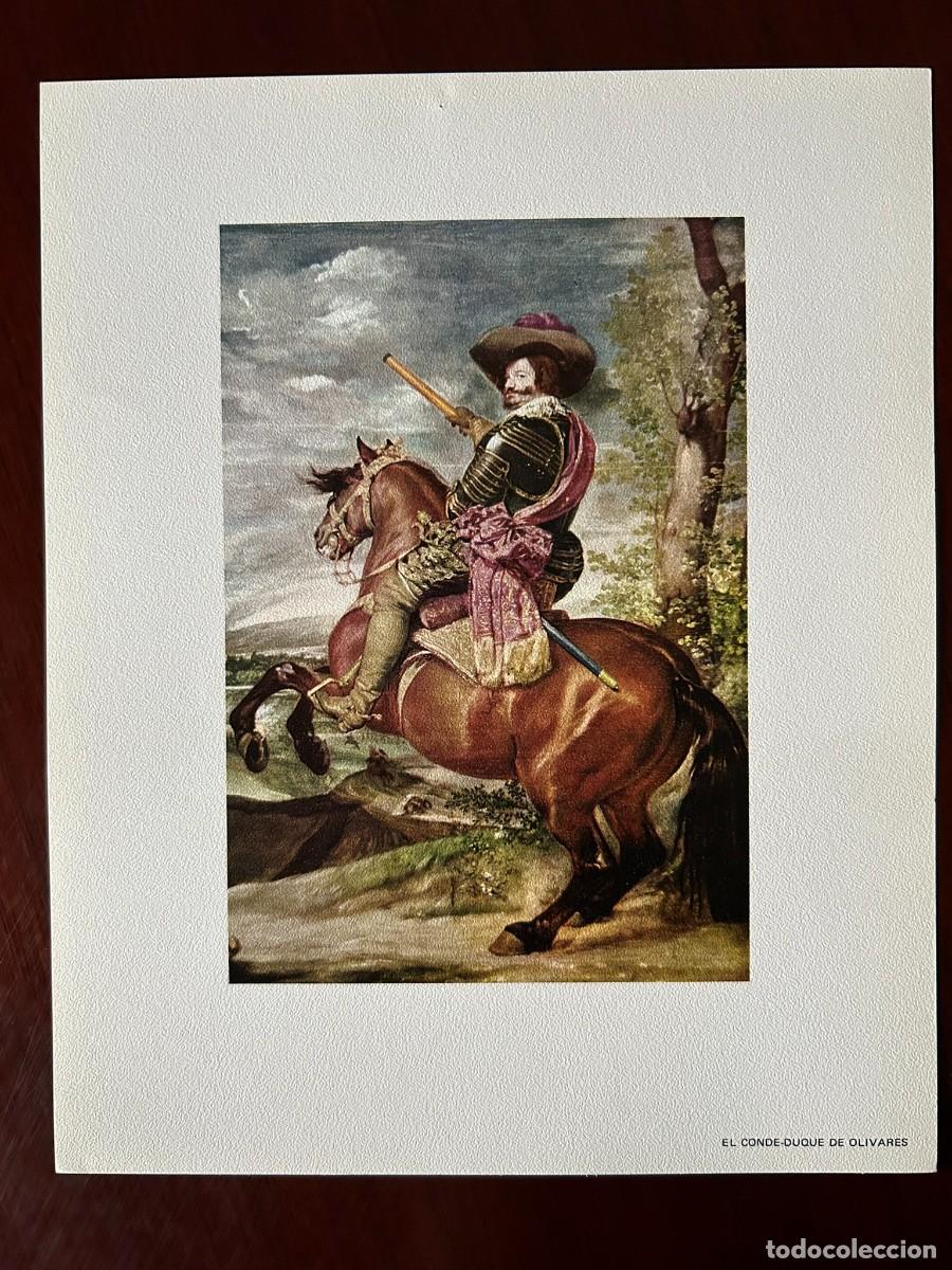 Arte: EL CONDE-DUQUE DE OLIVARES - VEL&Aacute;ZQUEZ - MUSEO DEL PRADO MADRID L&Aacute;MINA PUBLICITARIA ABELL&Oacute; 1970