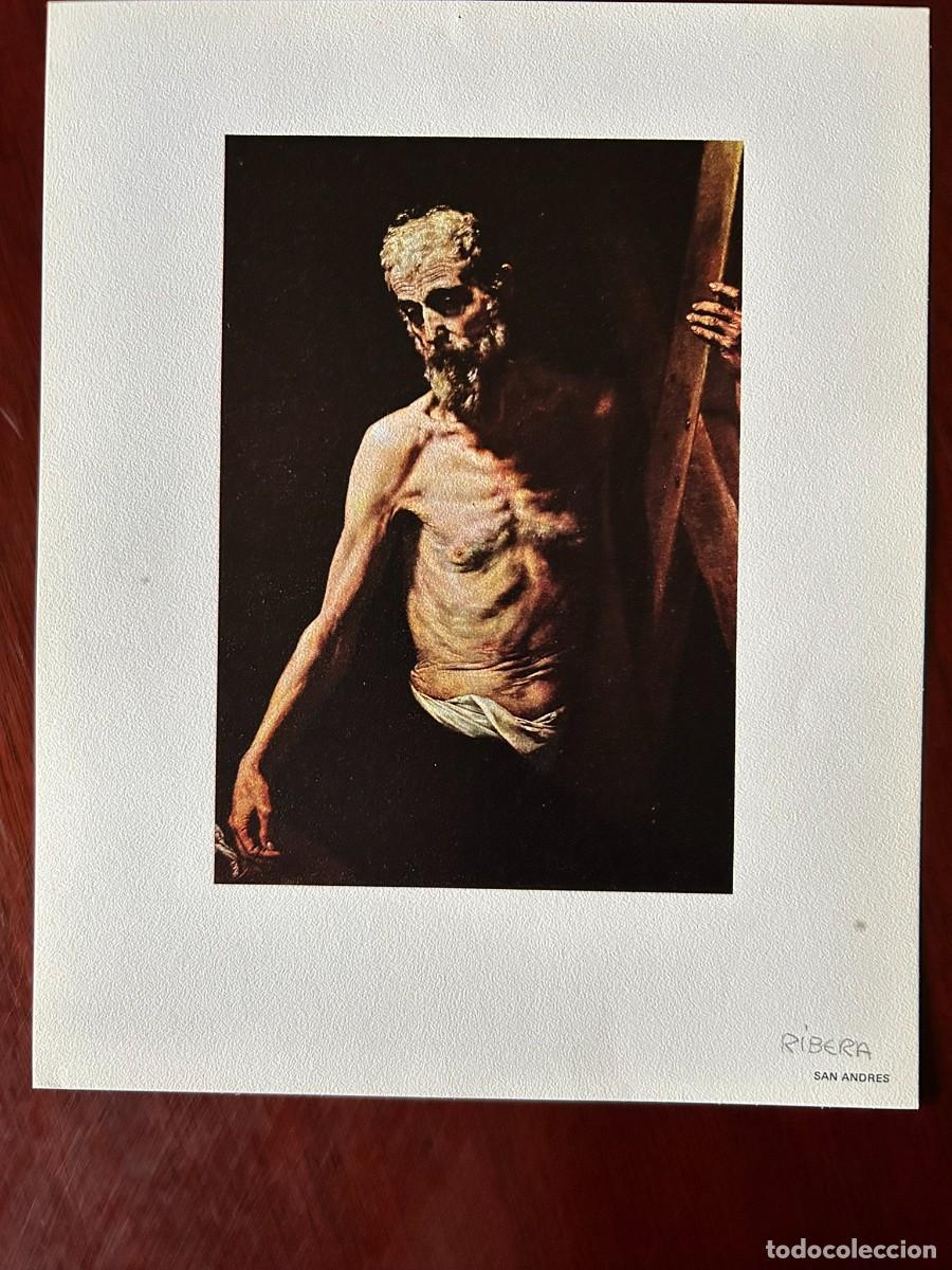 Arte: SAN ANDR&Eacute;S - JOS&Eacute; RIBERA - MUSEO DEL PRADO MADRID L&Aacute;MINA PUBLICITARIA ABELL&Oacute; 1970