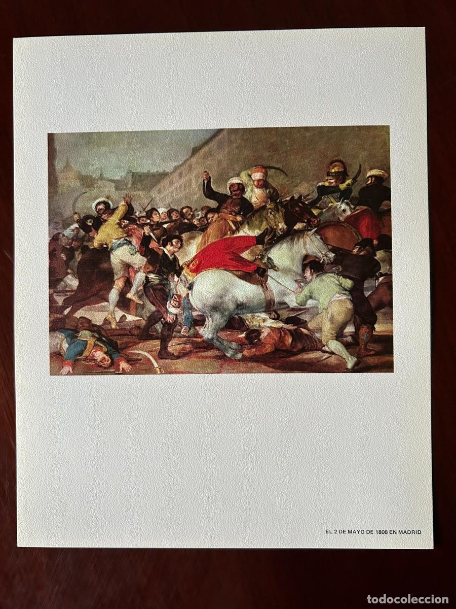 Arte: EL 2 DE MAYO DE 1808 - FRANCISCO DE GOYA - MUSEO DEL PRADO MADRID L&Aacute;MINA PUBLICITARIA ABELL&Oacute; 1970