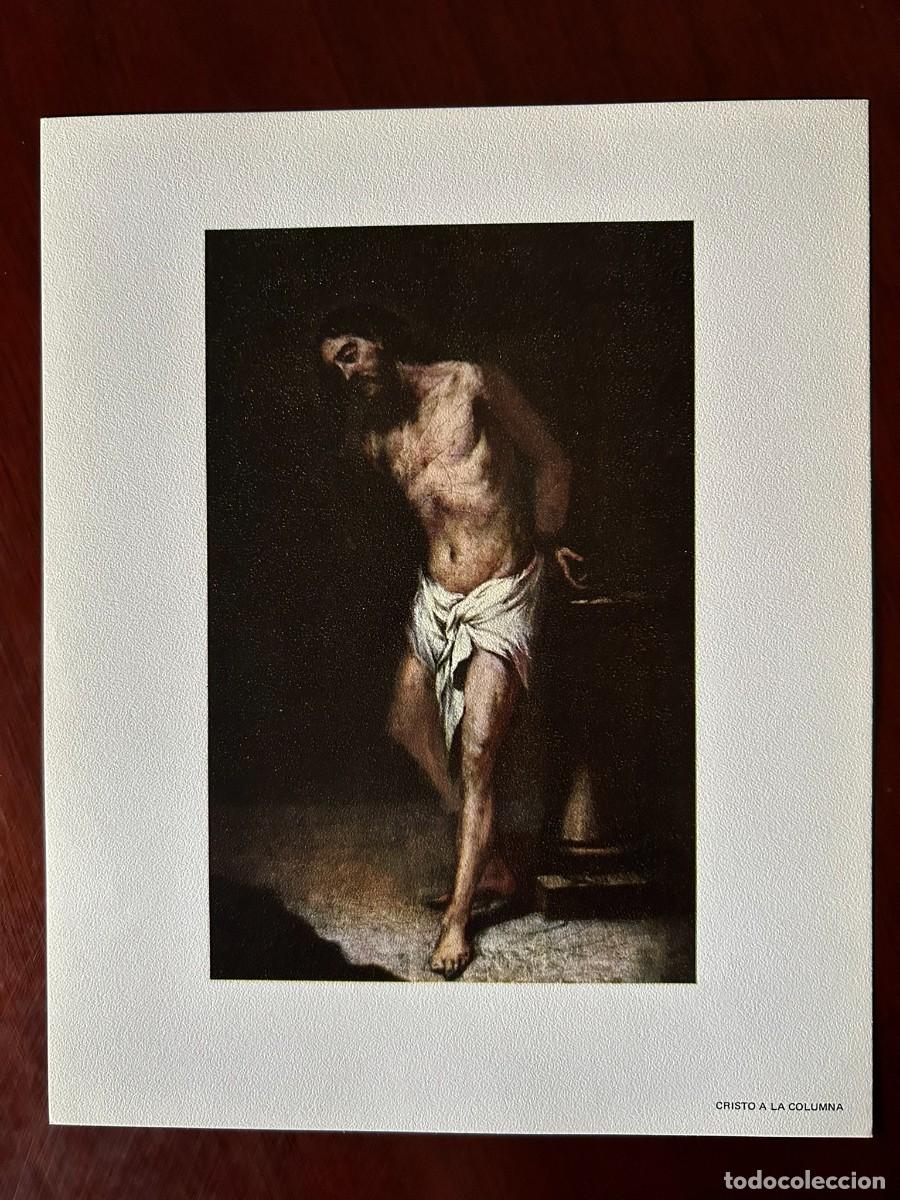 Arte: CRISTO A LA COLUMNA - ALONSO CANO - MUSEO DEL PRADO MADRID L&Aacute;MINA PUBLICITARIA ABELL&Oacute; 1970