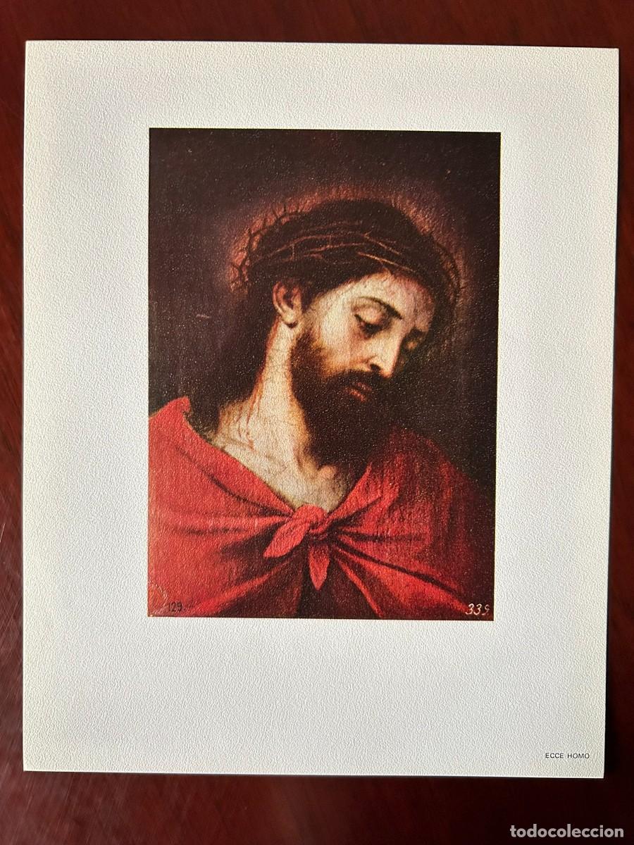 Arte: ECCE HOMO - MURILLO - MUSEO DEL PRADO MADRID L&Aacute;MINA PUBLICITARIA ABELL&Oacute; 1970