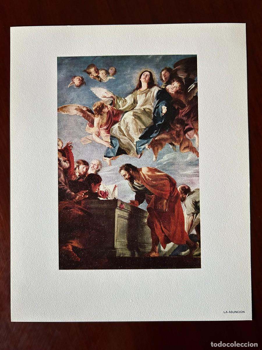 Arte: LA ASUNCI&Oacute;N - MATEO CEREZO - MUSEO DEL PRADO MADRID L&Aacute;MINA PUBLICITARIA ABELL&Oacute; 1970